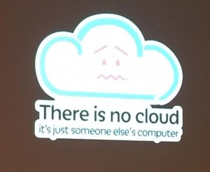 Image of a cloud sticker
